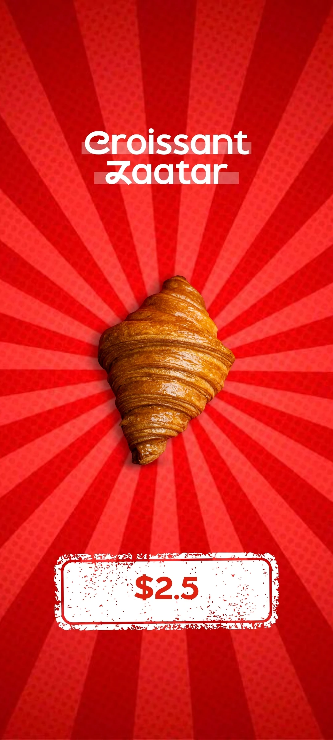 Croissant Zaatar